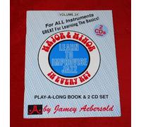 Jamey Aebersold Jazz Volume 24: Major & Minor - Learn To Improvise Jazz in Every Key (Book & 2 CDs)