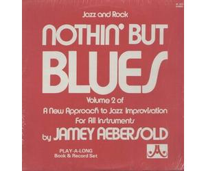 JAMEY AEBERSOLD - NOTHIN BUT THE BLUES VOL 2[PLAY ALONG BOOK AND RECORD SET VINYL LP
