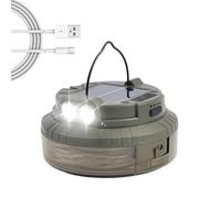 jamgeery Camping String Lights | LED Solar Tent Lights,Rechargeable Flashlight 65.6 Ft Waterproof for Classroom Fence Tree Awning Backyard Dorm Apartment Outside Garden Tent Festival