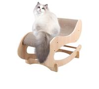 jamgeery Cat Scratcher, Rocking Chair Cat Scratching Board Cat Scratching Chair Cat Lounge Bed Cat Corrugated Cardboard Cat Interactive Toy For Indoor Cats, 54x27x30cm
