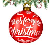 jamgeery Inflatable Ball | 23Inch Giant Inflatable Ornaments - Festive Big Props Decorations for Porch Party Outside Yard Garden Party Festival Winter Indoor