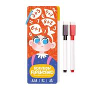 jamgeery Math Flashcard | Mathematic Practice Learning Games | Math Flash Cards for Kids with 2 Pens | for Home School Primary Outdoor Indoor Vacation Car Plane Travel