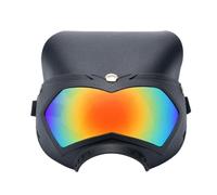jamgeery Pet Goggles - Snowproof Hat Puppy UV Goggles,Weatherproof Breathable Dog Eyewear with Adjustable Strap for Snow Adventures Summer Festivals Outdoor Camping