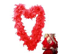 jamgeery Pink Boa, Turkey Decoration Garland in Pink, Soft Costume Boas, Girls Dress Up Costume Party Supplies for Wedding, Halloween, Dancing, Parties, Cosplay