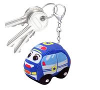 jamgeery Stuffed Animal Keychain, Plush Fire Truck Doll Stuffed Vehicle Toys, Soft Educational Toys for Handbag Wallet Purse Backpack Kids Preschool Bedroom Room Home Cribs Outdoor