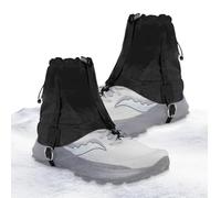 jamgeery Trail Gaiters - Low Shoes Gaiters for Hiking Boots - Elastic Breathable Outdoor Protection Equipment for Yard Work Fishing Backpacking Mountaineering Hunting Adventures Climbing
