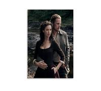 Jamie And Claire Outlander Poster Decorative Painting Canvas Wall Art Living Room Poster Bedroom Painting Wall Art Picture Print Modern Family Room Decor 16 x 24 Inches (40 x 60 cm)