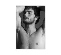 Jamie Dornan Canvas Poster Bedroom Decor Sports Landscape Office Room Decor Gift Unframe 24x36inch Style-5