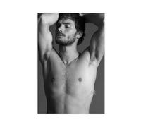 Jamie Dornan Retro Art Male Star Canvas Poster Bedroom Decor Sports Landscape Office Room Decor Gift Unframe 12x18inch Style-2