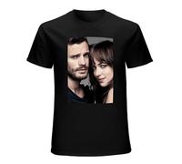Jamie Dornan T-Shirt for Men, Tee Black