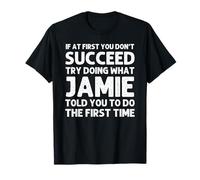 JAMIE Gift Name Personalized Birthday Funny Christmas Joke T-Shirt