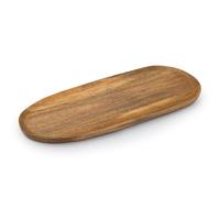 Jamie Oliver Big Love All-Rounder Board, Made from FSC-Certified Mango Wood, Irregular Oval Shape, Serving Tray, Wooden Cookware, Handwash Only, 57x25x3CM