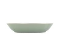 Jamie Oliver Big Love Bowl, Green Organic Shape, Made from Speckled Stoneware, Deep Rustic Bowl for Curries, Salads, Dishwasher, Microwave, Oven-Safe, 39x32CM