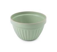 Jamie Oliver Big Love Proper Pudding Bowl, Green 1.5L Stoneware Mixing Bowl, Pudding Basin, Bakeware, Dishwasher, Microwave, Oven Safe, Gift Boxed