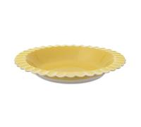 Jamie Oliver Big Love Super Server, Large Bright Yellow Stoneware Oven-to-Table Serving Bowl with Scalloped Edges, Serve Pastas, Salads, Desserts, Dishwasher, Microwave, Oven-Safe, 34x5CM