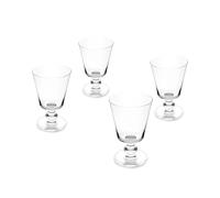 Jamie Oliver Big Love Winning Wine Glasses, Elegant 270ml Wine Goblets, Set of 4, Ideal Drinkware for Red Wine, White Wine, Perfect for Home, Dinner Parties, Dishwasher Safe, Gift Boxed