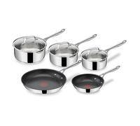 Jamie Oliver by Tefal Cook's Direct Stainless Steel 5 Piece Cookware Set ? ? E304S544