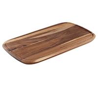 Jamie Oliver by Tefal K26810 Chopping Board Size L 49 x 28 x 2.2 cm Acacia Wood FSC Certified with Practical Juice Groove for Cutting Food Serving Brown