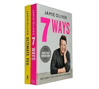 Jamie Oliver Collection 2 Books Set Hardback (Veg: Easy & Delicious Meals for Everyone as seen on Channel 4's Meat-Free Meals & 7 Ways: Easy Ideas for Your Favourite Ingredients)