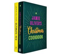 Jamie Oliver Collection 2 Books Set (Jamie Oliver's Christmas Cookbook & Veg: Easy & Delicious Meals for Everyone)