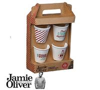 Jamie Oliver Espresso, coffee cups, set of 4