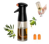 Jamie Oliver Oil Spray, 230ml Jamie Oliver Oil Sprayer For Kitchen Accessories, Widely Suitable For Air Fryer, Bbq, Baking, Salad, 2 In 1 Kitchen Gadgets Accessories (Black)