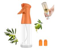 Jamie Oliver Oil Spray, 230ml Jamie Oliver Oil Sprayer For Kitchen Accessories, Widely Suitable For Air Fryer, Bbq, Baking, Salad, 2 In 1 Kitchen Gadgets Accessories (Orange)
