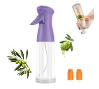 Jamie Oliver Oil Spray, 230ml Jamie Oliver Oil Sprayer For Kitchen Accessories, Widely Suitable For Air Fryer, Bbq, Baking, Salad, 2 In 1 Kitchen Gadgets Accessories (Purple)