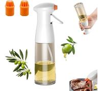 Jamie Oliver Oil Spray, Oil Sprayer for Cooking, 200ml Glass Olive Oils Sprayer Mister, Olive Oils Spray Bottle, Kitchen Gadgets Accessories for Air Fryer, Spray for Grilling Baking Frying (Yellow)