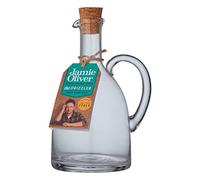 Jamie Oliver - Rustic Italian Oil Dispenser with Cork Stopper - Clear Glass - 650ml