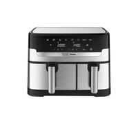 TEFAL Jamie Oliver Dual Drawer EY90JDG0 Air Fryer - Black & Silver, Silver/Grey,Black