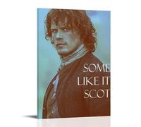 Jamie Outlander Poster Decorative Painting Canvas Wall Art Living Room Poster Bedroom Painting Wall Art Picture Print Modern Family Room Decor 08 x 12 Inches (20 x 30 cm)
