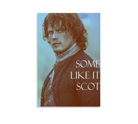 Jamie Outlander Poster Decorative Painting Canvas Wall Art Living Room Poster Bedroom Painting Wall Art Picture Print Modern Family Room Decor 20 x 30 Inches (50 x 75 cm)