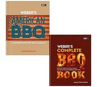 Jamie Purviance 2 Books Collection Set (Weber's American Barbecue & Weber's Complete BBQ Book)