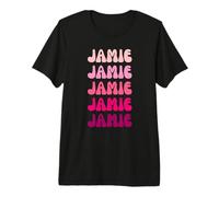 Jamie Retro Stack Design Premium T-Shirt