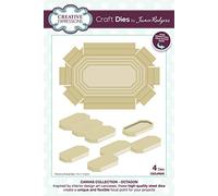 Jamie Rodgers - Canvas Collection - Octagon Metal die Size 7.8 x 11.8 cm CEDJR005