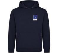 Jamie Vardy Leicester City Icon Frame Men's Hoodie - Navy / M