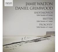 Jamie Walton - Shostakovich: Cello Sonata In D Minor/...
