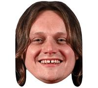 Jamie Webster (Smile) Celebrity Mask, Flat Card Face, Fancy Dress Mask