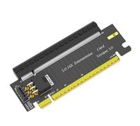 JAMIEKA 180 Degree PCIE 5.0 X16 Adapter Card External Power Supply for Server Case External GPU Extended Card
