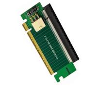 JAMIEKA 180 Degree PCIE 5.0 X16 Adapter Card External Power Supply for Server Case External GPU Extended Card