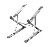 JAMIEKA Aluminum Alloy Cooling Base Holder Desktop Bracket Adjustable Tablets Computer Stand for Notebook Laptops Laptop Cooling Bracket