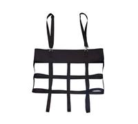 JAMIEKA Box Fan Holder Horse Stall Fan Bag Hanging Horse Holder Nylon Box Hay Bag Hanging Stable Supplies Adjustable Equine
