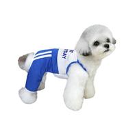 JAMIEKA Dog Elastic Vest Elastic Jumpsuit for Small Dogs Soft Apparel Jumper Pullover Summer Pajamas Outfit