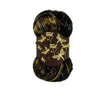 JAMIEKA Glowing Firefly Yarn for Knitting and Crochet Soft Thread with Effect in Multiple Color