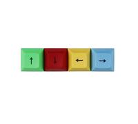 JAMIEKA Keycap Set Keyboards Keycaps DSA-7.42mm Height Keys Dye-subbed Keycap WASD ESC Arrows Easy Install Keycaps