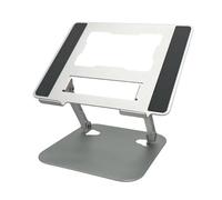 JAMIEKA Tablets Stand Bracket Desk Adjustable Tablets Bracket Foldable Aluminum Desktop Laptop for 10-17inch Laptop Portable Desk