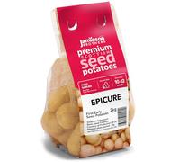 Jamieson Brothers 2kg Epicure Seed Potatoes - JBA Specialty First Early Grow Your Own Spuds - For Boiling, Salads & Mash - Scottish-Grown & Ready to Plant at Home in Pots, Gardens & Allotments