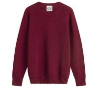 Jamieson's of Shetland Men's Crew Knit Cardinal