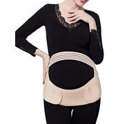 Jamila Maternity Belt 4 in 1 Pregnancy Support Belt Lumbar Back Support Waist Band Belly Bump Brace, Relieve Back, Pelvic, Hip Pain Labour and Recovery - SKIN 43-55" XXL